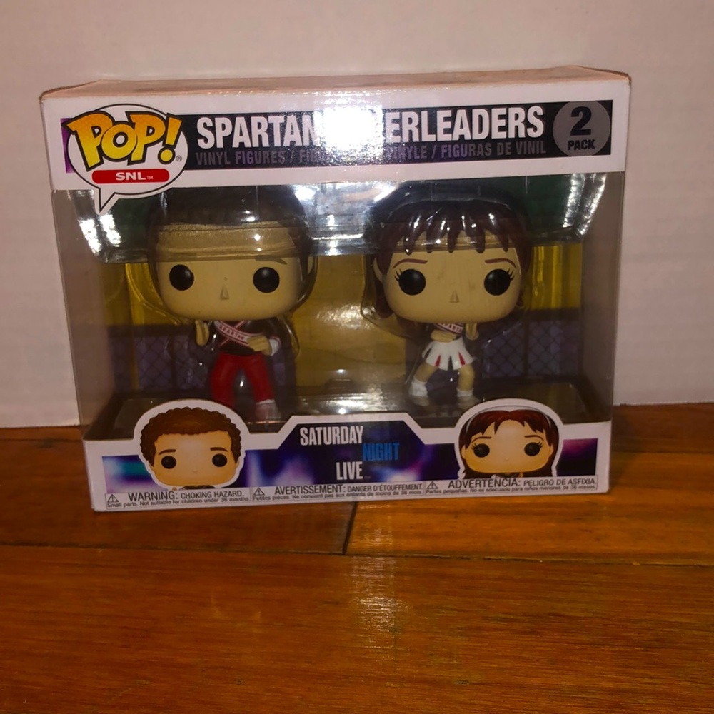 Spartan cheer leaders funko pop